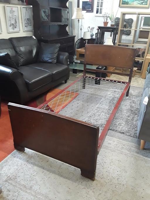 Buy & Sell Saint Pauls Trading Estate Tameside - Photos for Vintage solid oak 3ft single bed frame