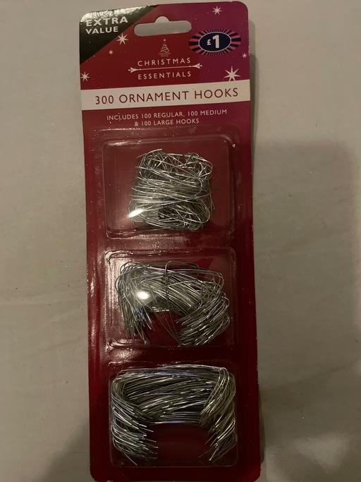 Buy & Sell Maypole Birmingham - Photos for New pack of 100 ornament hooks (REDUCED)