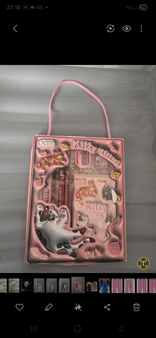 Buy & Sell Blackpool Town Centre Blackpool - Photos for Kitty stationery set BNWT