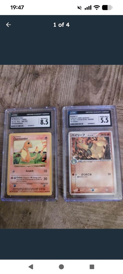 Buy & Sell Woodsetton Dudley - Photos for 2 graded Pokémon cards