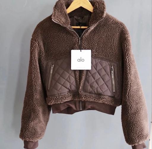 Buy & Sell Brompton South West London - Photos for Alo yoga fleece foxy Sherpa jacket brown S