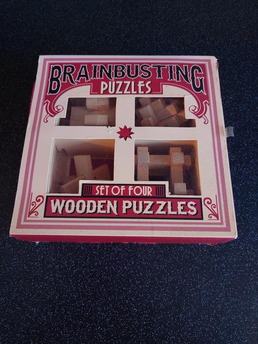 Buy & Sell Woodthorpe Charnwood - Photos for Set of four brainbusting wooden puzzles