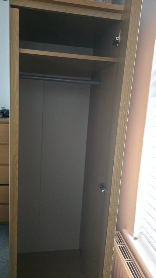 Buy & Sell Hall Green Birmingham - Photos for IKEA Bedroom Wardrobe Oak effect with Draw