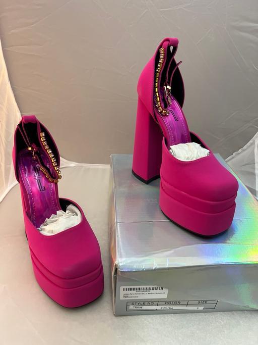 Buy & Sell Welling Bexley - Photos for TRIXIE Platform Heel Pink Uk 3