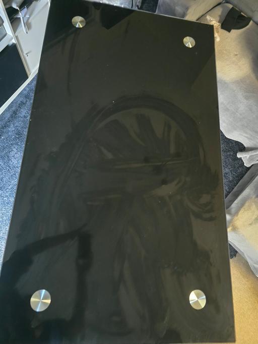 Buy & Sell Croydon Croydon - Photos for Black Glass diner table