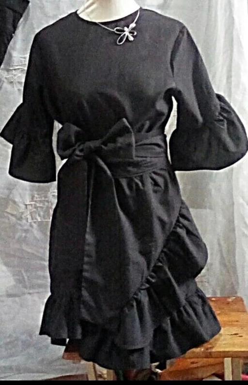 Buy & Sell Mitcham Merton - Photos for Knee length dress with ruffle edges and tie