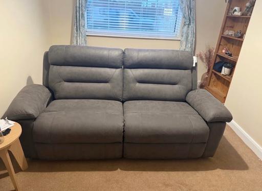 Buy & Sell Shrewsbury Shropshire - Photos for Grey 3 seater sofa