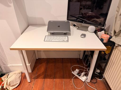 Buy & Sell Chiswick West London - Photos for White Wooden Office Desk