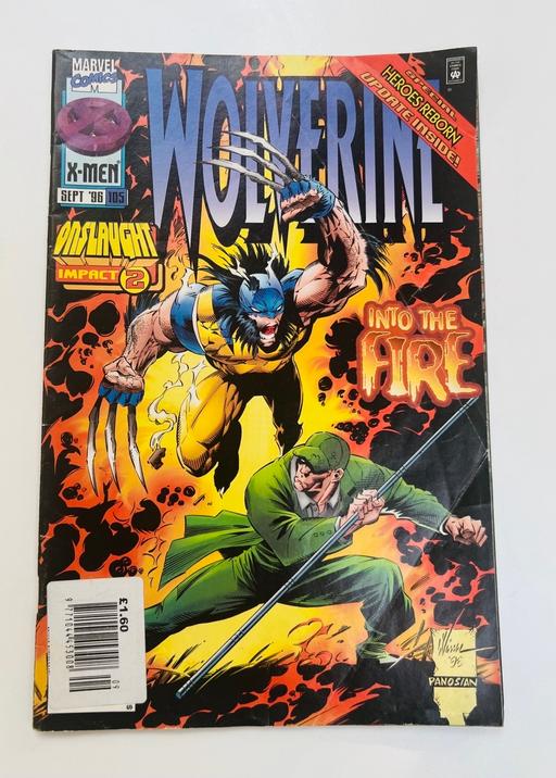 Buy & Sell Woodlands South West London - Photos for Marvel - Wolverine #105 (1996) App of Stick