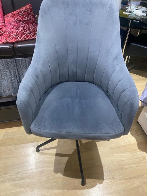 Buy & Sell Dagenham Barking and Dagenham - Photos for Velvet chair - grey