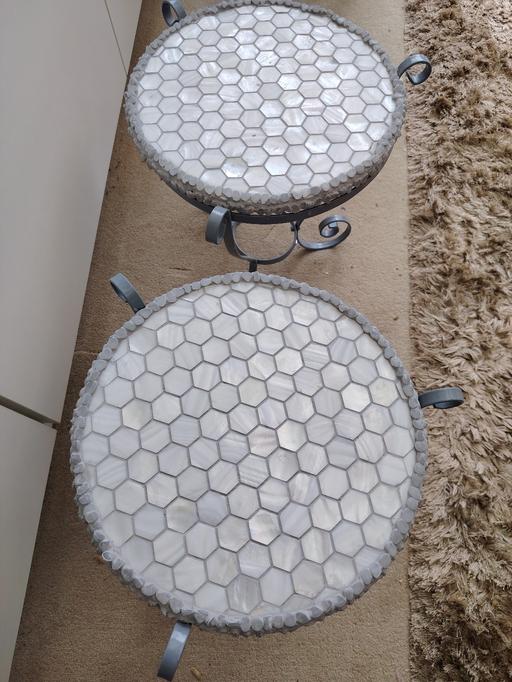 Buy & Sell North End South East London - Photos for Garden side tables x 2