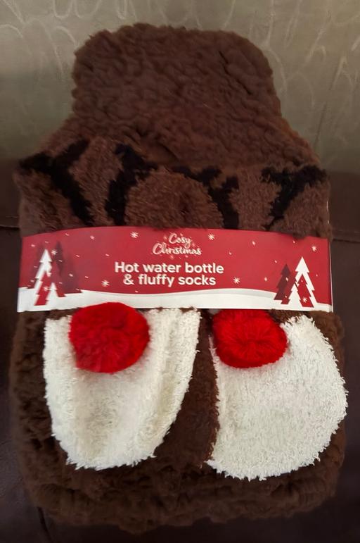 Buy & Sell East Kilbride South Lanarkshire - Photos for Reindeer hot water bottle with socks