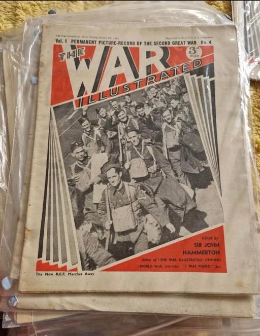 Classes Wombwell Barnsley - Photos for Original The War Illustrated WW2 newspapers