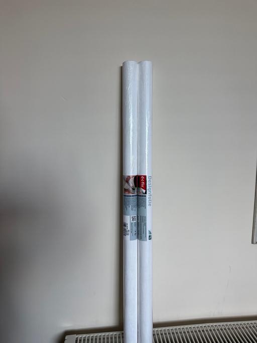 Buy & Sell Shrewsbury Shropshire - Photos for White adhesive film 67.5cm By 2m