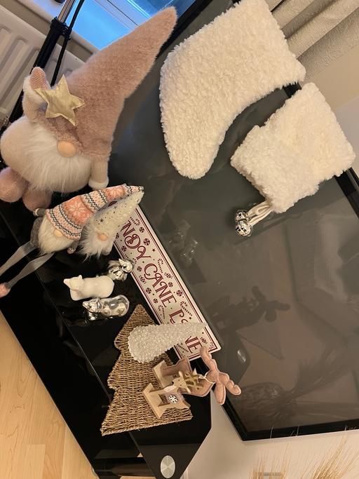 Buy & Sell Birmingham Solihull - Photos for Christmas blush pink bundle & snowy 6ft tree