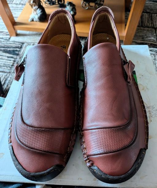 Buy & Sell Georgetown Blaenau Gwent - Photos for Mens fashion tan brown shoes with pattern str