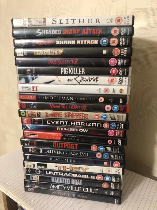 Buy & Sell Farington South Ribble - Photos for Horror Film DVD Bundle