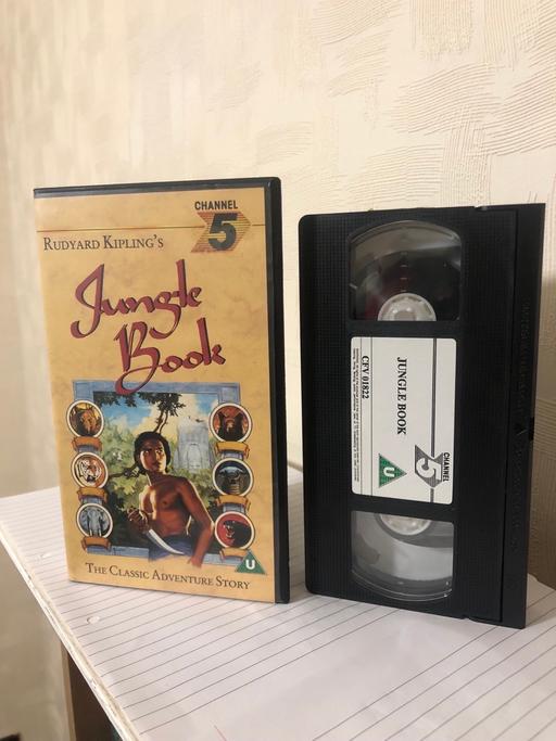 Buy & Sell Bamber Bridge South Ribble - Photos for Jungle Book - 1986 - Channel 5 - VHS