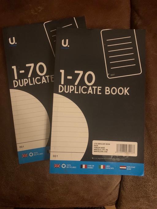 Buy & Sell Wednesbury Sandwell - Photos for Duplicate book x2