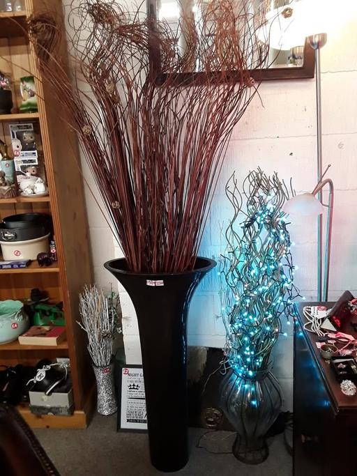 Buy & Sell Saint Pauls Trading Estate Tameside - Photos for Tall floor standing vase & decorative branch