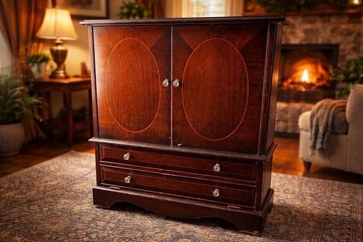 Buy & Sell Thorpe Saint Andrew Norwich - Photos for Stag Minstrel Dark Wood Drinks Cabinet £55