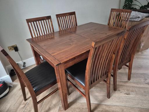 Buy & Sell Ladybarn Manchester - Photos for oak table and 6 chairs