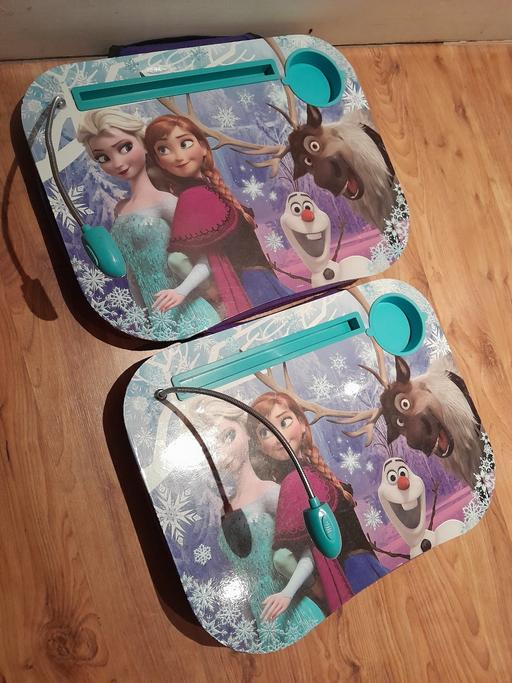 Buy & Sell Rayners Lane North West London - Photos for Pair of Frozen Lap Desks with Lights – Kids S