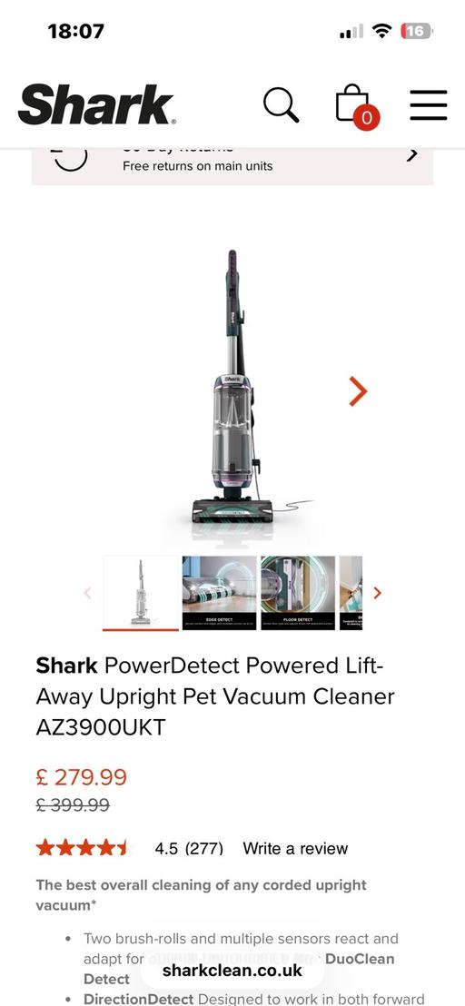 Buy & Sell Acton West London - Photos for Shark brand new