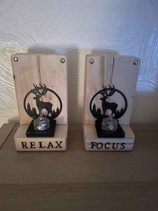 Buy & Sell Kimberworth Rotherham - Photos for Stag candle holder / candle