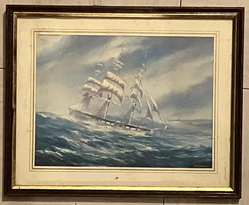 Buy & Sell Yeovil Somerset - Photos for Fine art - wooden frame. The clipper ship.