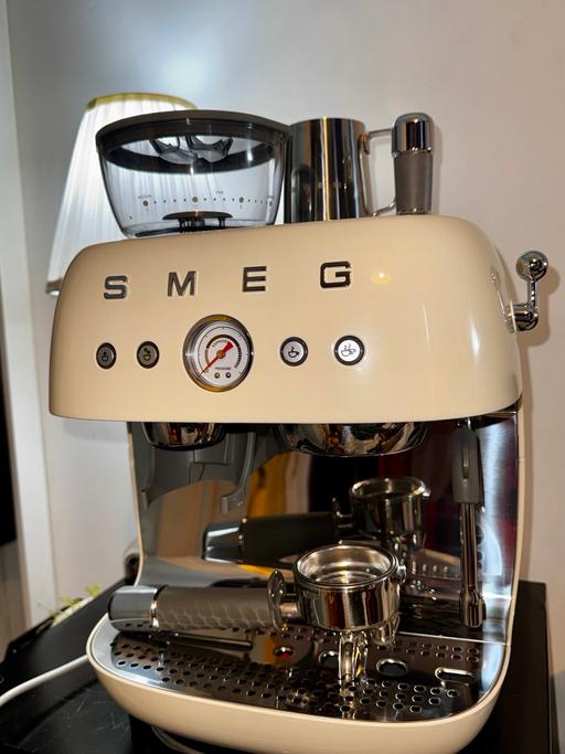 Buy & Sell - Photos for SMEG Espresso Coffee Machine – Retro Cream