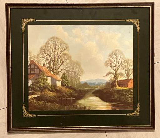 Buy & Sell Yeovil Somerset - Photos for Fine art- wood frame large trees on farm path