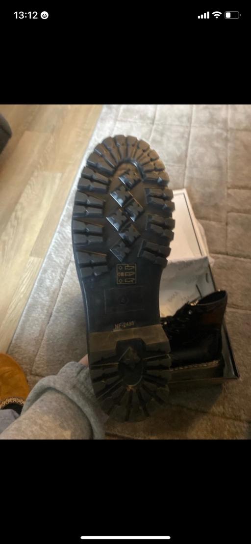 Buy & Sell Dudley Town Centre Dudley - Photos for Black chunky boots size 6