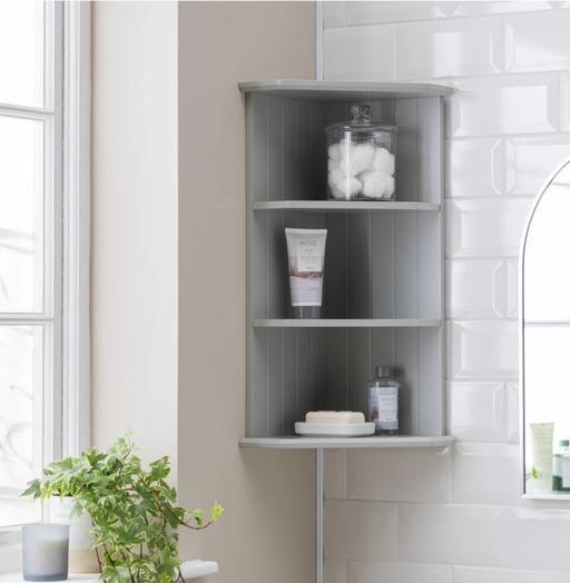Buy & Sell Aston Birmingham - Photos for Corner shelving unit - Brand New - Grey