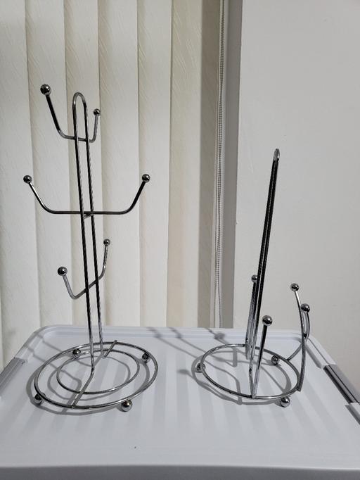 Buy & Sell Edgbaston Birmingham - Photos for Silver mug holder and tissue roll holder set