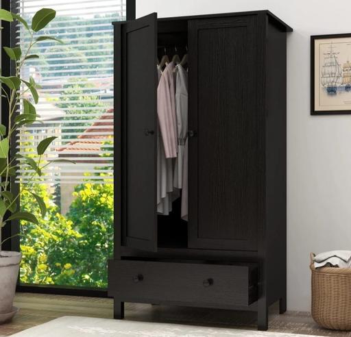 Buy & Sell Small Heath Birmingham - Photos for 2 Doors Wardrobe With 1 Drawer Clothes Storag