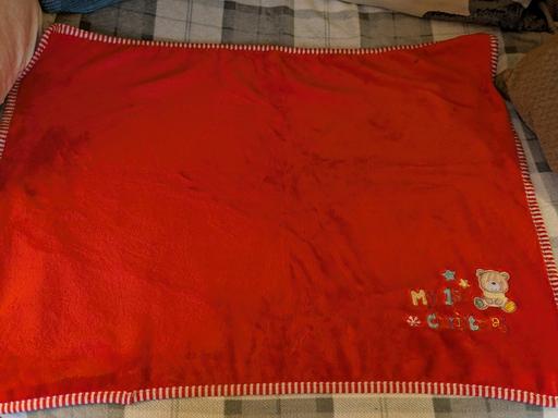 Buy & Sell Telford Telford and Wrekin - Photos for PRELOVED 1ST CHRISTMAS BABY BLANKET