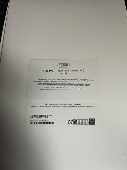 Buy & Sell Small Heath Birmingham - Photos for iPad Pro 11 inch 2nd generation 256gb boxed