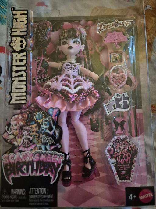 Buy & Sell Bushbury Wolverhampton - Photos for monster high scary sweet birthday draculaura