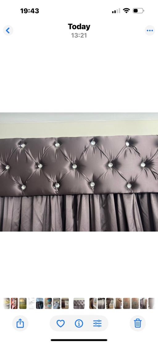 Buy & Sell Streetly Walsall - Photos for SILK CURTAINS WITH PELMET