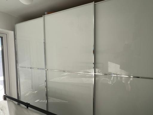 Buy & Sell Streetly Walsall - Photos for Lee longlands white glass wardrobes