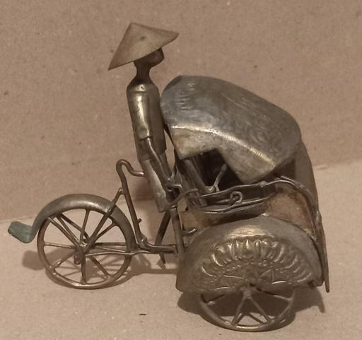 Buy & Sell Thatto Heath Saint Helens - Photos for antique Indonesian rickshaw figurine