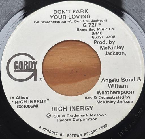 Buy & Sell Barking Barking and Dagenham - Photos for High Inergy - Don’t Park Your Loving