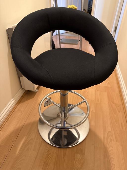 Buy & Sell Plaistow East London - Photos for Bar Stool - Black - Adjustable