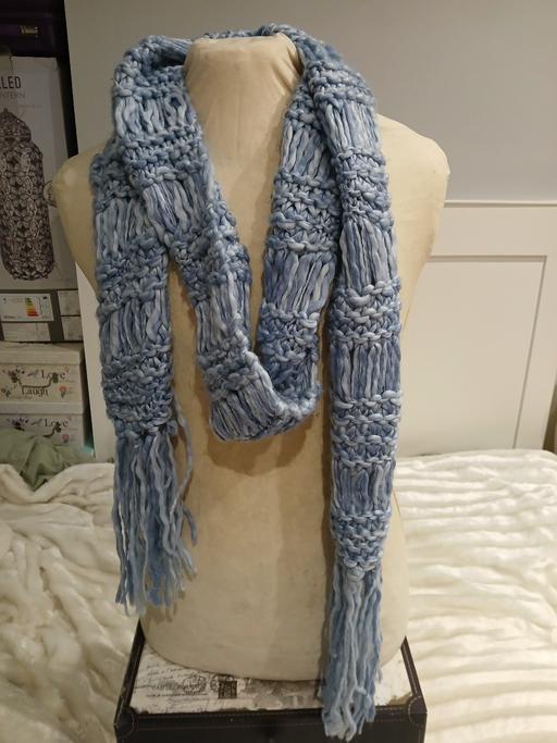 Buy & Sell Westgate-on-Sea Thanet - Photos for Real wool blue long scarf