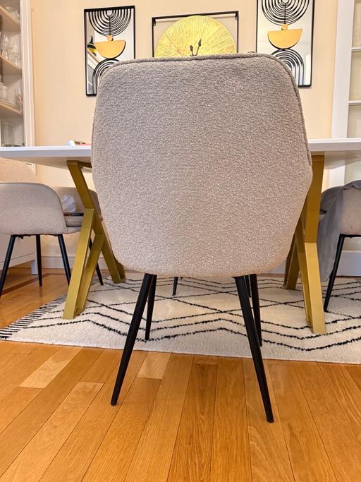 Buy & Sell St John`s Wood North West London - Photos for 3 Boucle Chair- excellent condition.