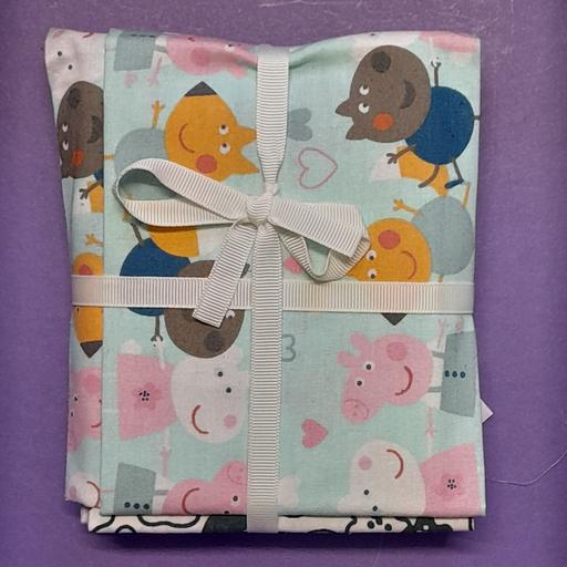 Buy & Sell Preston South Ribble - Photos for PEPPA PIG / BUNTING / MATERIAL SCRAPS