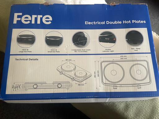 Buy & Sell Lower Gornal Dudley - Photos for Brand new ferre twin hob