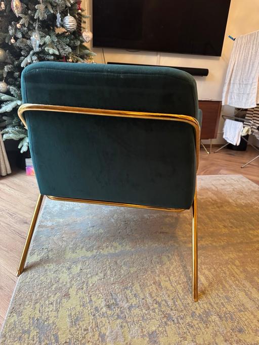 Buy & Sell Rochester Medway - Kent - Photos for Green Accent chair