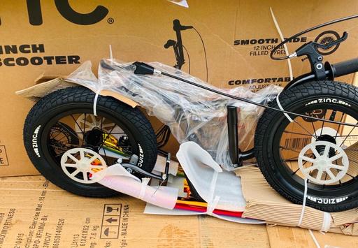 Buy & Sell Bredbury Stockport - Photos for Zinc 12 inch Kids BMX Scooter - Neochrome